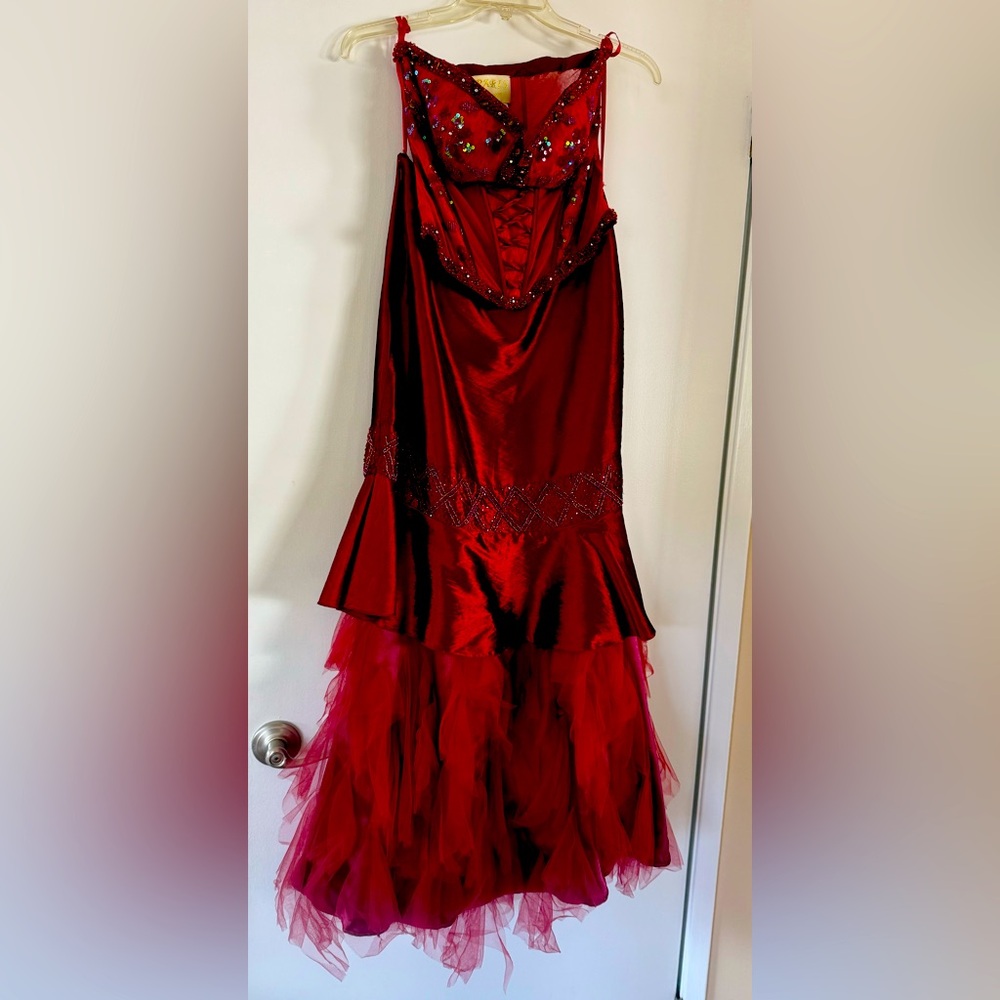 Gorgeous Corseted Top and Mermaid Style Skirts